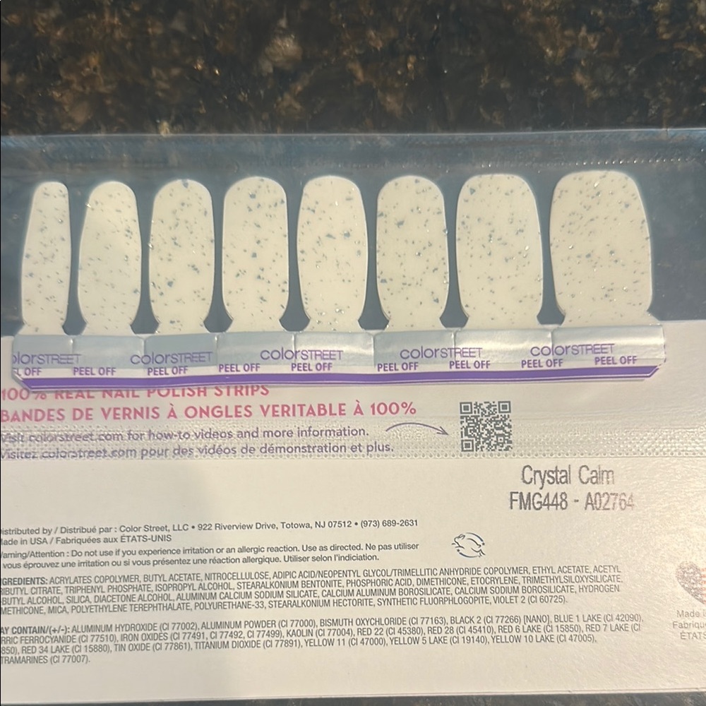 Color Street Crystal Calm Nail Strips